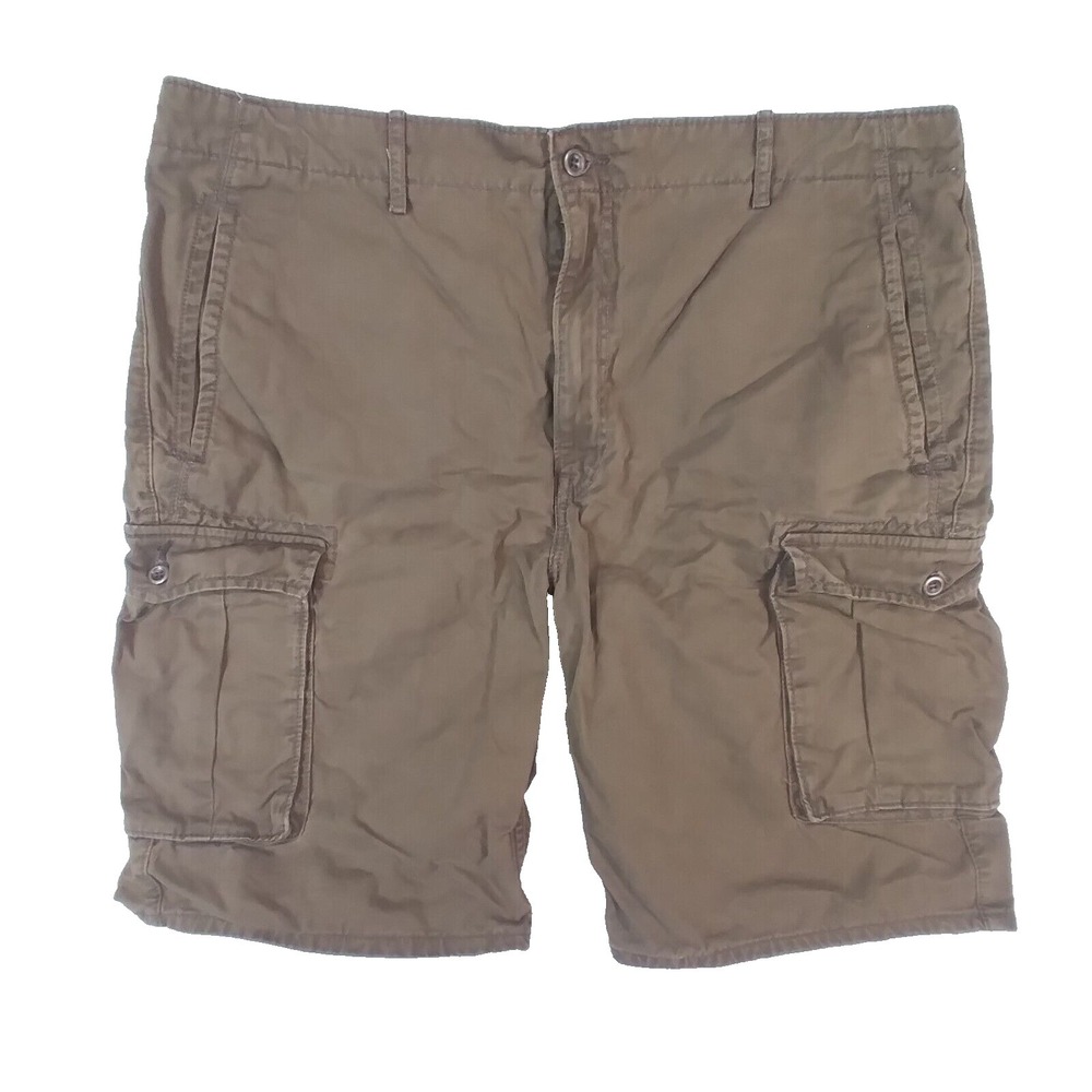 Levi's cargo shorts men's 38 x 11 Brown heavy cotton Urban grunge outdoor